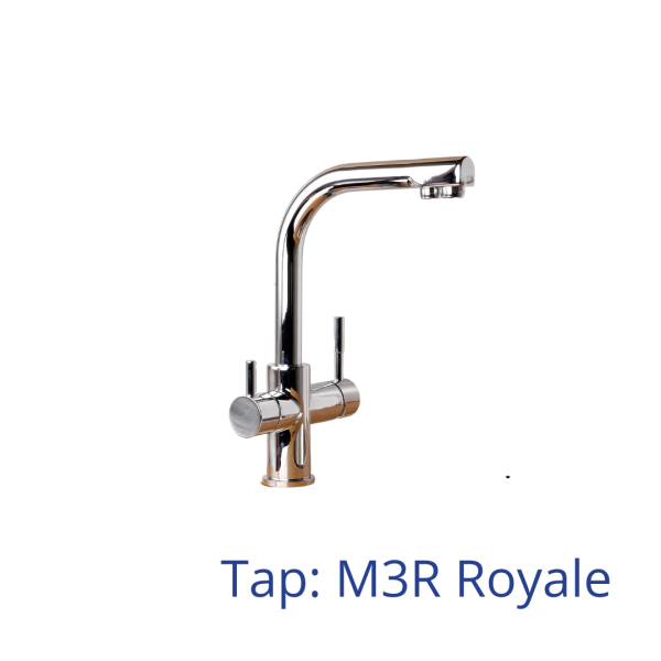 M3R Royale Tap Water Faucet - Alpine Under Sink Water Filter System