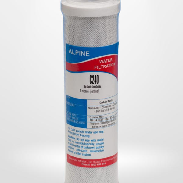 Alpine C240 1-micron Carbon Block Water Filter Cartridge