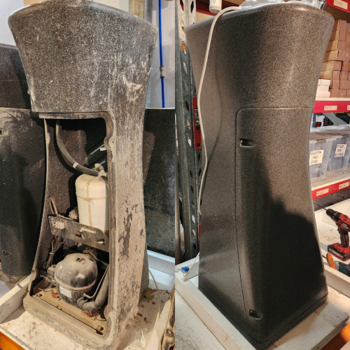 Before and After Water Chiller